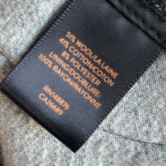 Good Man Brand Men's Black Textured Wool Blend Unstructured Jacket Blazer XL - Picture 5 of 11